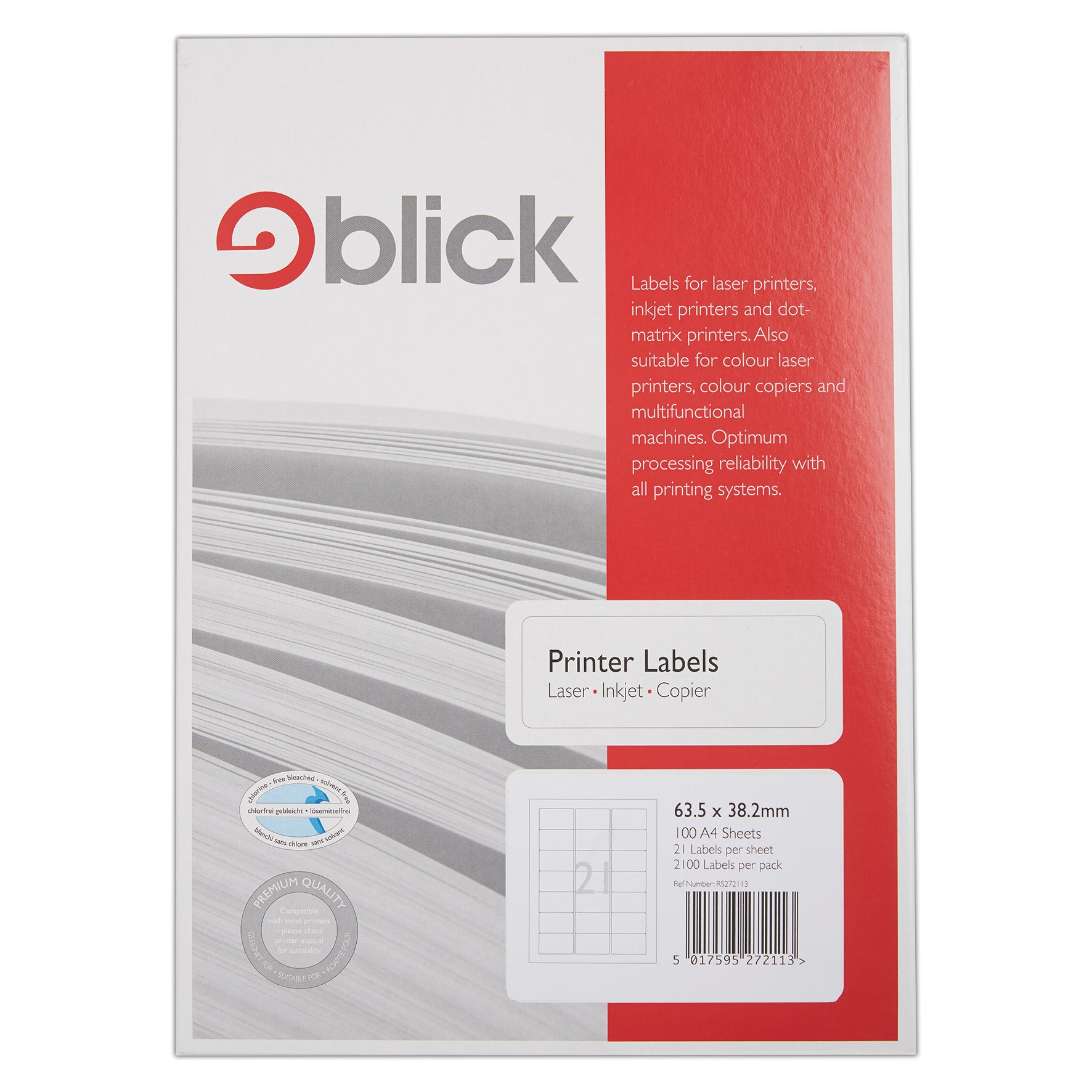 Blick Labels White 21 Per Sheet 100 Sheets Rectangular 63 5mm X 38 blick-labels-white-21-per-sheet-100-sheets-rectangular-63-5mm-x-38