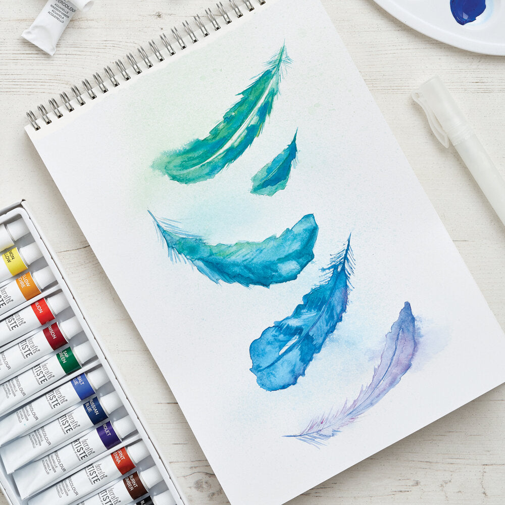 Artiste Watercolour Feathers