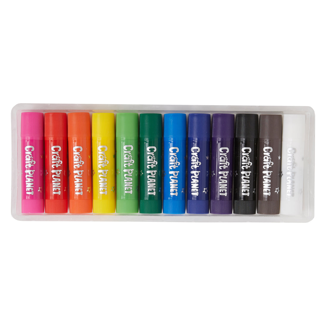 Craft Planet Paint Pens 12 Kids Washable Paint Sticks In Assorted Br craft-planet-paint-pens-12-kids-washable-paint-sticks-in-assorted-br