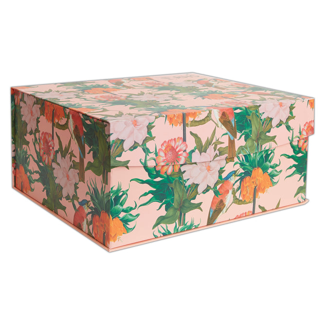 RHS Cardboard Storage Box Large, Tropical Design, Storage, Gift Boxes,