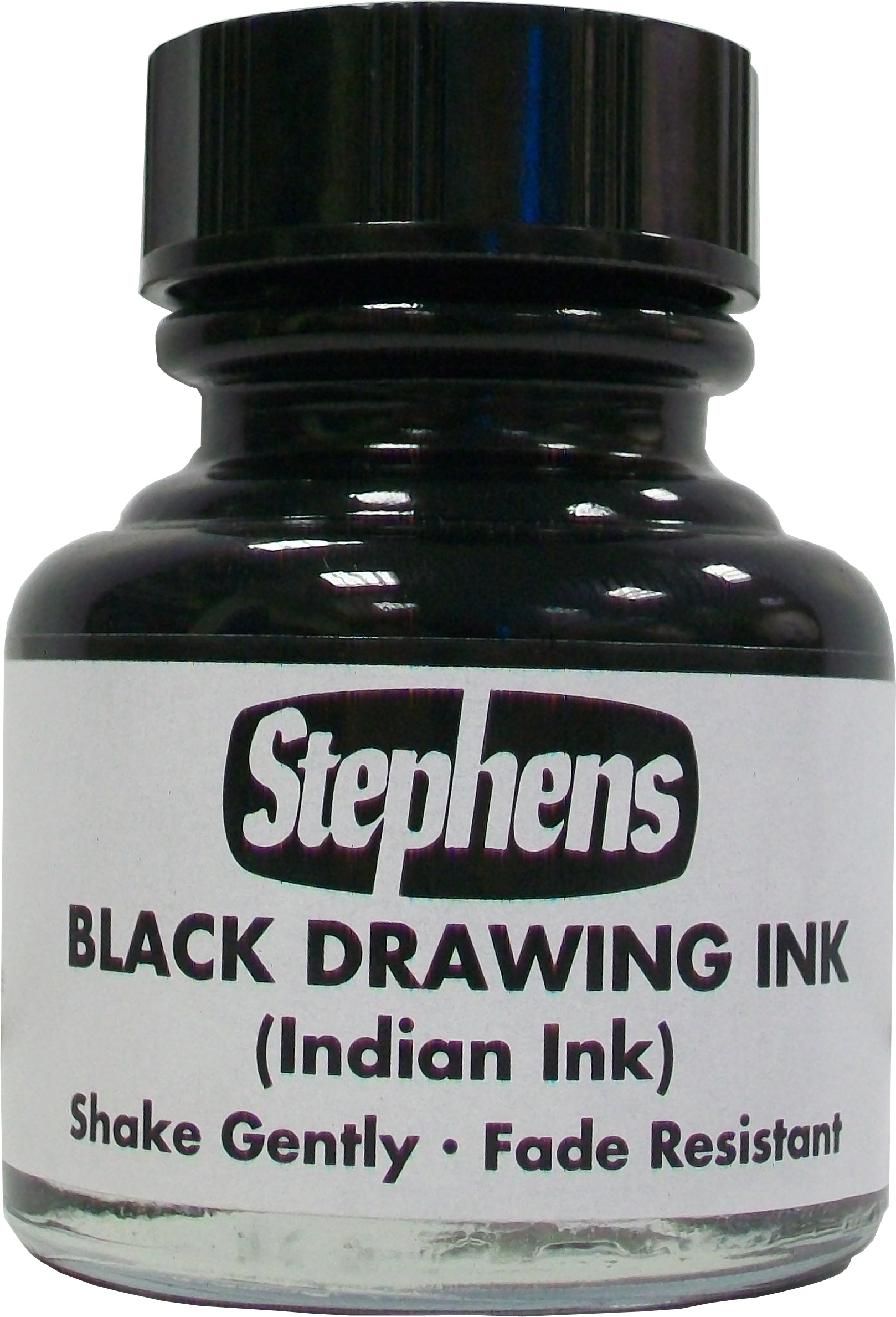 Stephens Magic Color Ink Indian Drawing, Black, 28ml