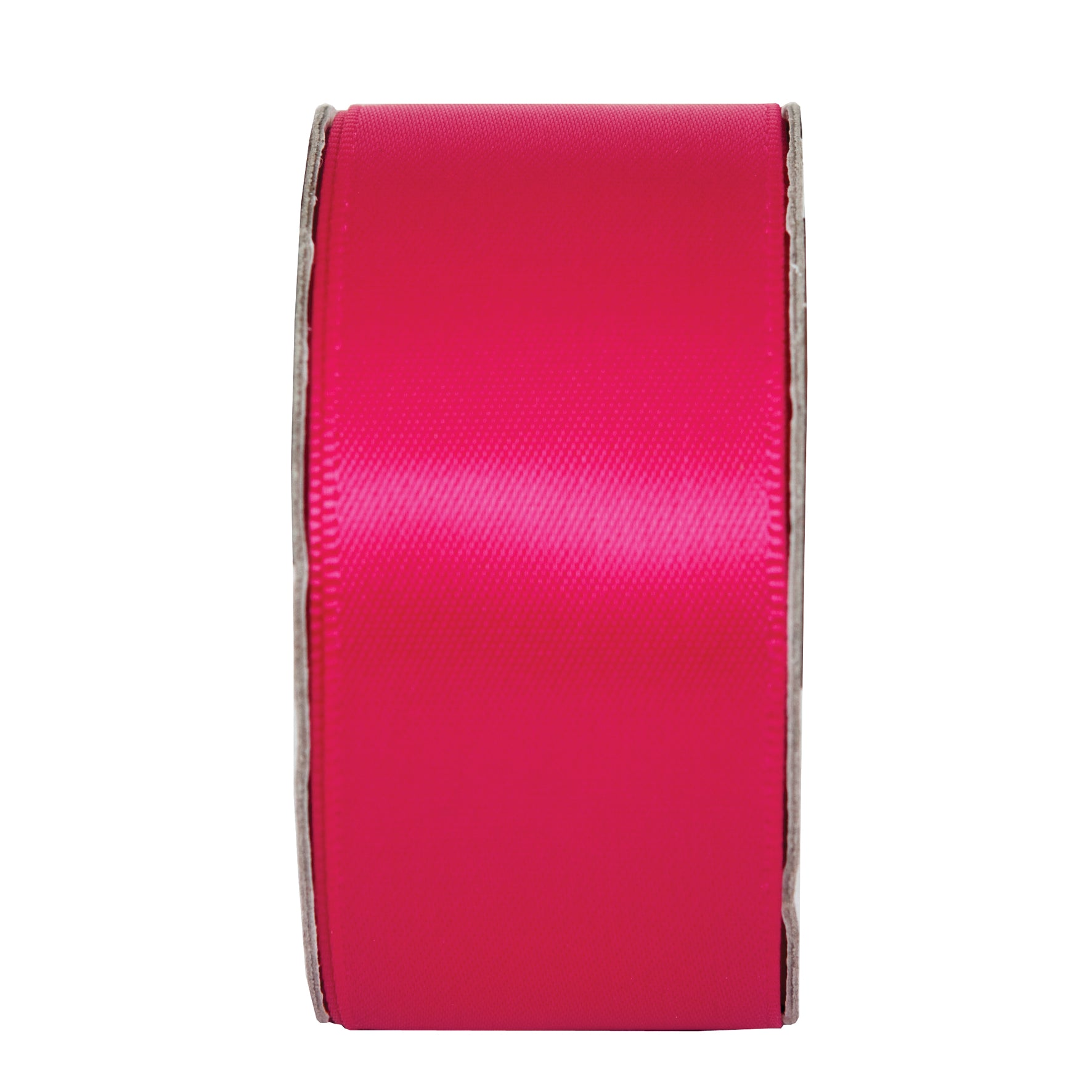 Pusha Color Ribbon Anita's 3m Wide Satin Fuchsia Coloured Ribbon, Ideal Fabric For Crafti